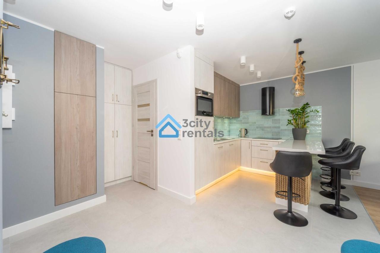 Bright And Blue 3City Apartment With Balcony In Gdynia By Noclegi Renters מראה חיצוני תמונה